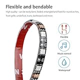 Riloer 12V Car RGB LED Chassis Light Strip, Neon Automobile Under Glow Chassis Light Bar Strip Atmosphere Decorative, with Remote Brightness and Music Control - Image 7