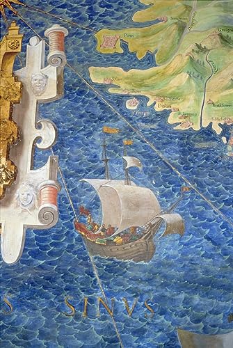 Pintura de lienzo de Pirán por Ignazio Danti, arte mural decorativo elegante de 60x90cm