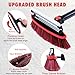 CARCAREZ 39" Extendable Car Snow Brush and Ice Scraper, Windshield Window Ice Snow Removal Snow Broom with Foam Grip 180° Pivoting Brush Head Snow Scraper for Car Auto Truck SUV