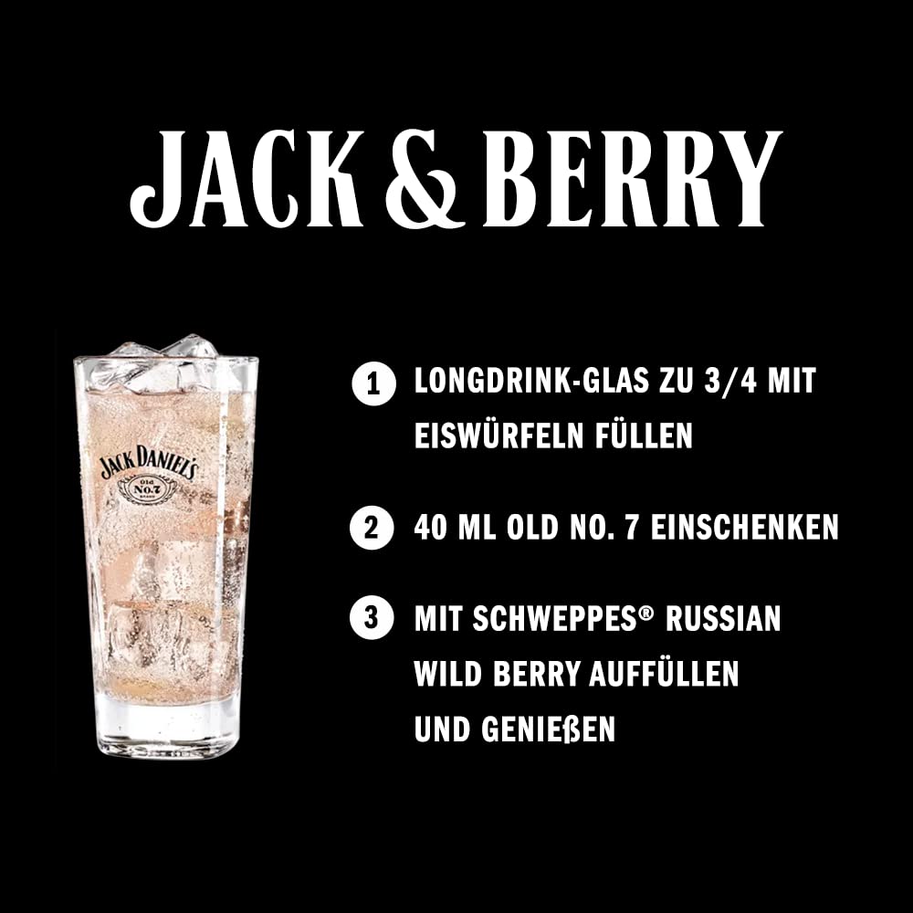 Jack Daniel's Old No.7 - Tennessee Whiskey - Guitar Case Edition - Ein hochwertiges Geschenk - Karamell, Vanille und Noten von Eichenholz - 0.7L/40% Vol.