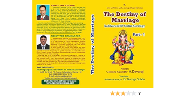 The Destiny of Marriage in Advanced KP Stellar Astrology ...