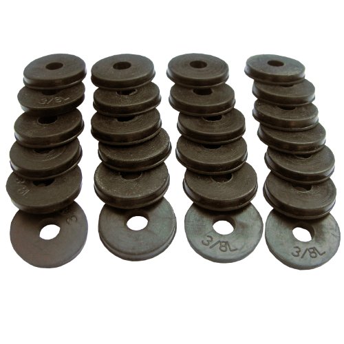LASCO 03-4325 Plastic Tubular Slip Joint Extension with Nut and Washer, 1-Pack (of 25)