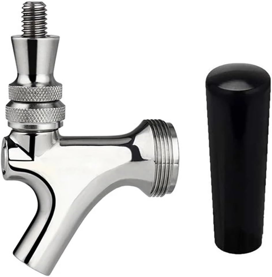 Beer Tap 304 SS Draft Beer Faucet Dispenser For Keg/Growler/Beer Tower Home Brewing Beer Soda Kit joyful