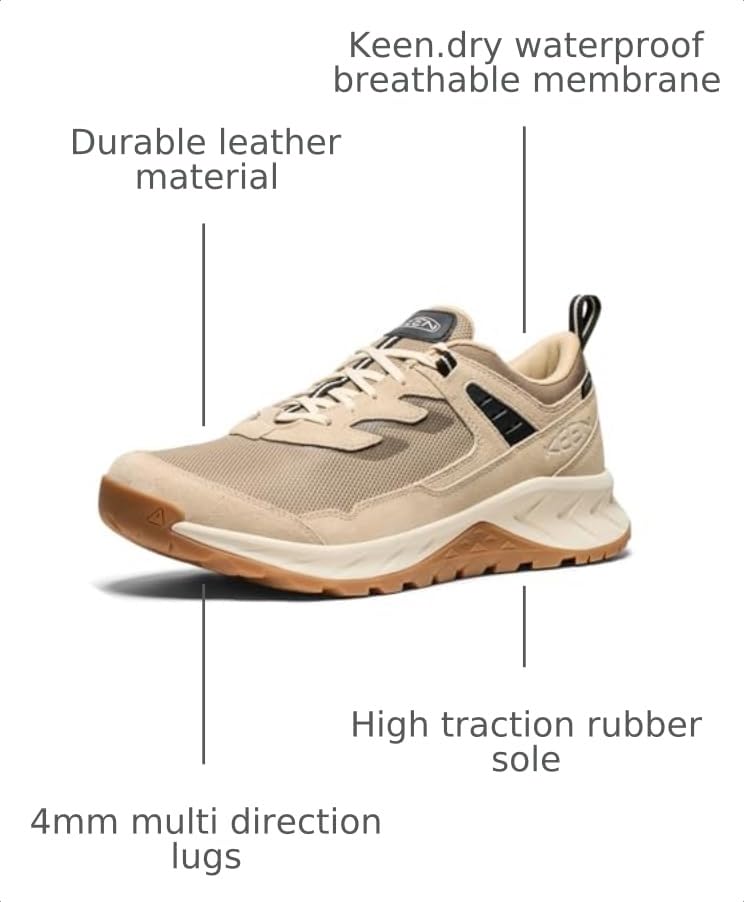 Image of KEEN Men's Hightrail Low Waterproof Hiking Shoes