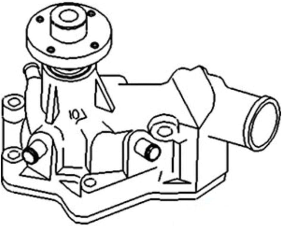 RE67185 Aftermarket Water Pump Fits John Deere Fits JD Tractor 5210 5300 5320 5400