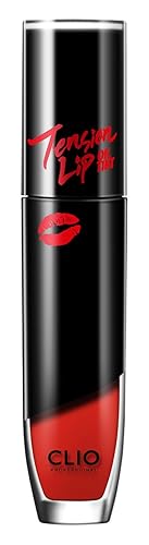 Clio Virgin Kiss Tension - Tinte de aceite para labios, cereza silvestre n. 2, 0.18 onzas líquidas
