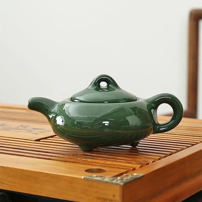 萩焼茶器セット 松綠 特注栃の木お盆付き 萩焼茶器セット 松綠 特注栃の木お盆付き 【公式通販】