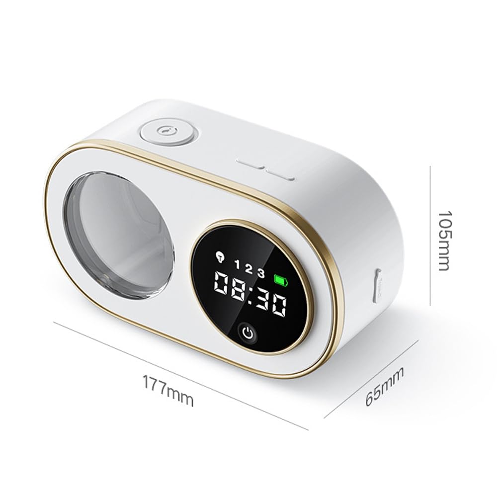 Dispensador Automático De Jabón Espumoso con Reloj Digital Led HD, Dispensador De Jabón Montado En La Pared, Recargable De 3000 Mah, Ajustable En 3 Niveles, Dispensador De Jabón Sin Contacto