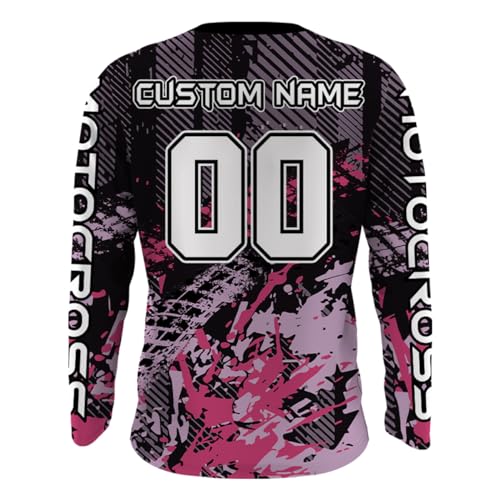 Personalized ATV Motocross Jersey Upf30+ ATV Racing Shirt Quad Bike Jersey Men Youth Women Off-Road Jersey ATV Motorcycle3