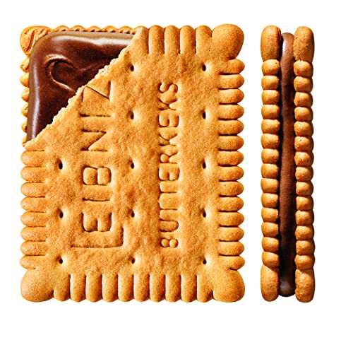 LEIBNIZ Cream Choco - Großpackung - 2 Butterkekse mit Schoko-Cremefüllung (100 x 19g)