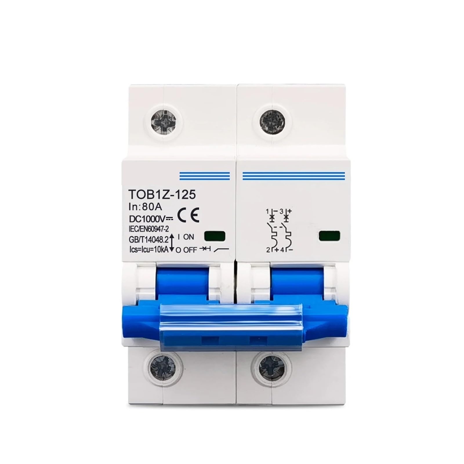 LEOTNNDQ 2P 1000V 125A 100A 80A Circuit breaker FOR PV System Main Switch(125A)
