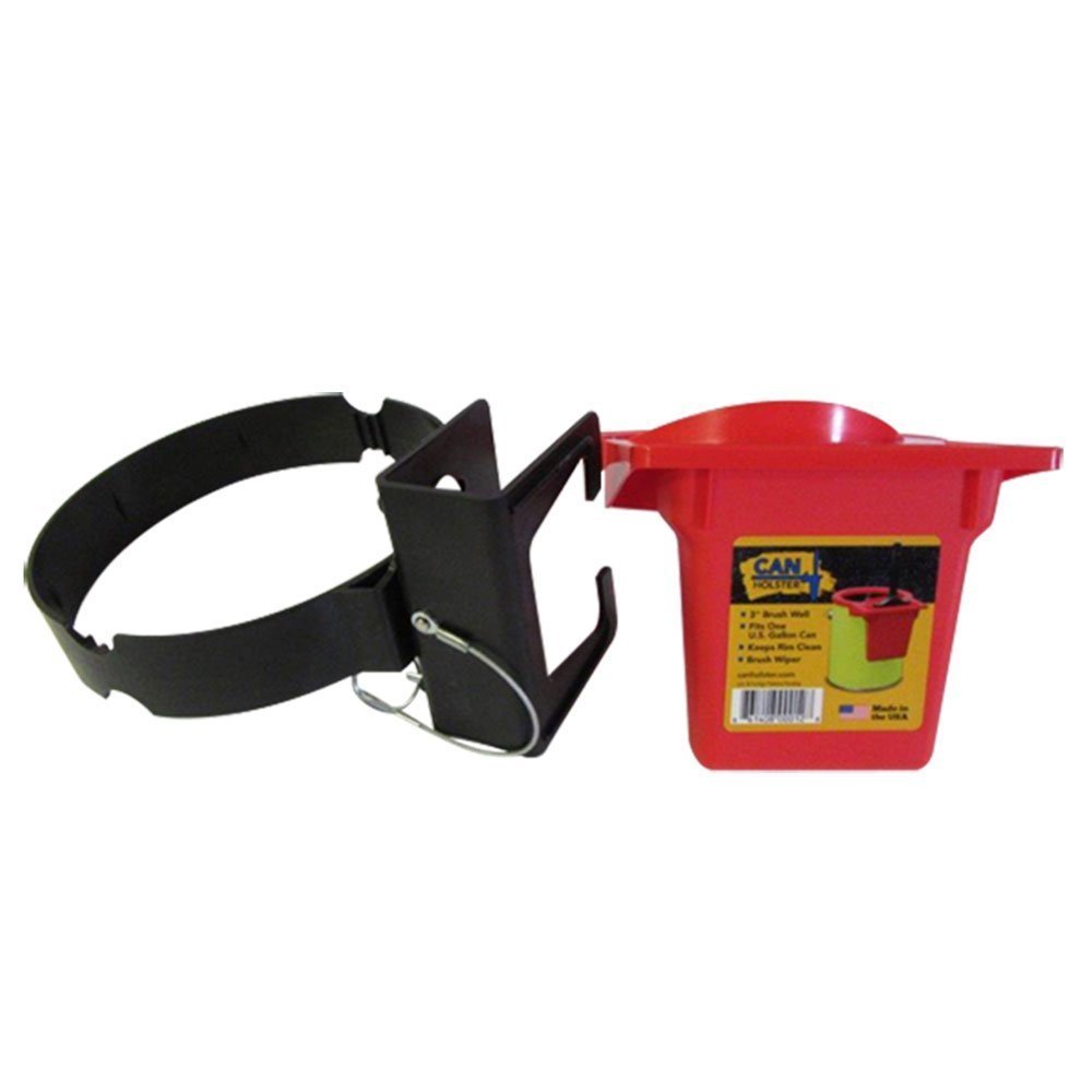 360 Products Side Kick Paint Can Holder for an Extension Ladder & Holster Combo