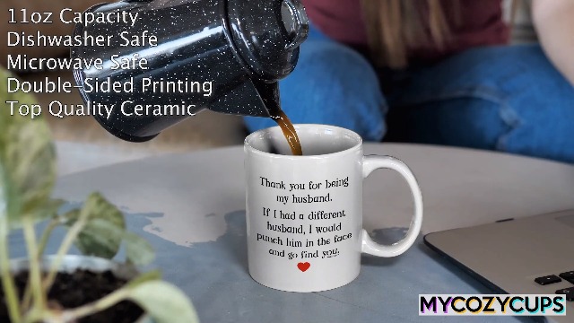 "You Are A Really Great Husband" Mug - Funny Gift From Wife, 11oz Ceramic, Dishwasher Safe - View #12