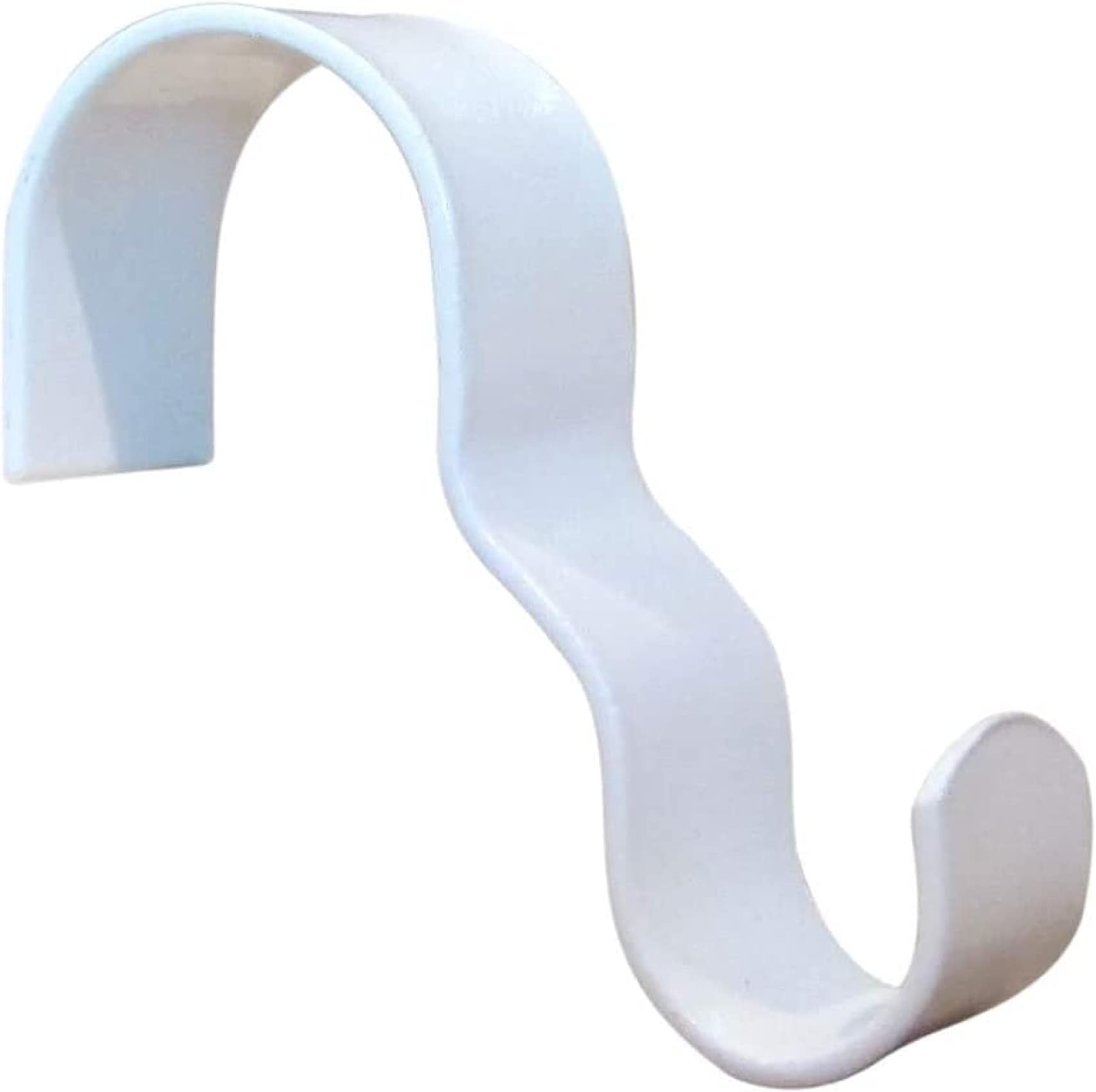 Picture Rail Hangers White - 12 Pack - Picture Rail Hooks - White Molding Hooks