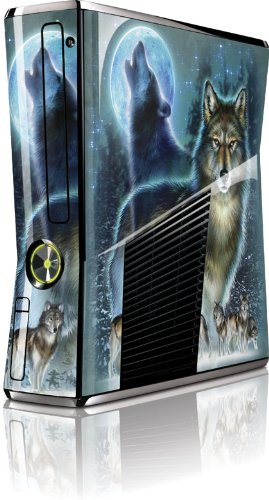 Skinit Lone Wolf Vinyl Skin for Microsoft Xbox 360 Slim (2010)