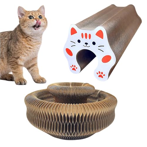 Alfombrilla De Rascado para Gatos | Accesorios para Afilar Garras De,Juguete Rascador Orgánico para Gatos con Bola,para Área De Juego, Reposapies De Ventana, Balcón, Estudio, Dormitorio