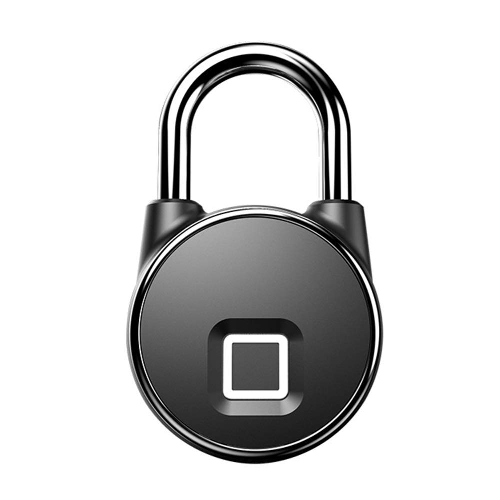 Candado Inteligente con Huella Dactilar Lock de huellas dactilares antirrobo con candado impermeable inteligente para Seguridad