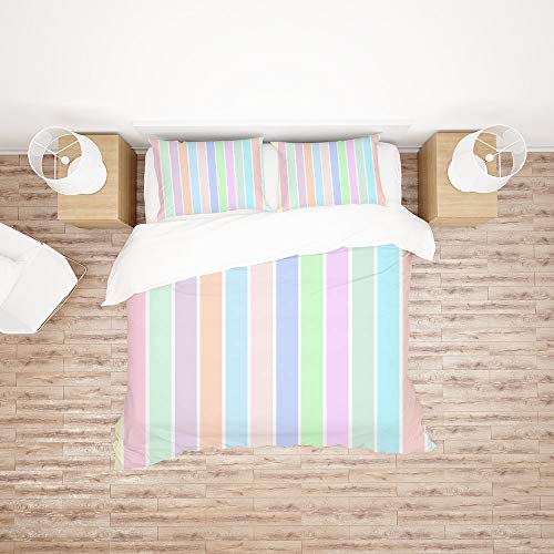 Parure de lit en polyester ultra doux CHEHONG durable et résistante aux lavages