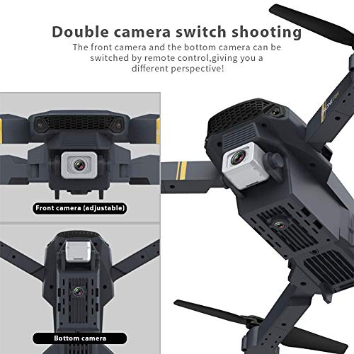 Cuadricóptero portátil fácil de volar con modo sin cabeza y control por App 4
