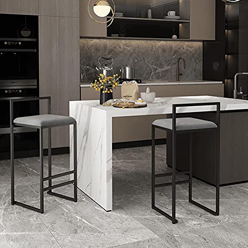 Tabourets de bar cuisine de style industriel hauteur assise 65 cm confort