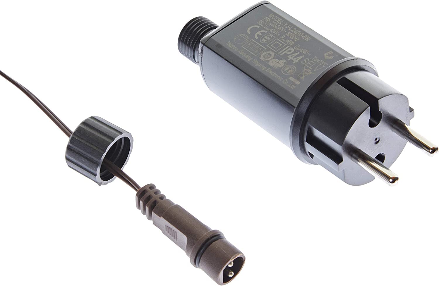 JANDEI Dekoratives LED-Baum, Weiss, 150 cm, JND-9125C150C