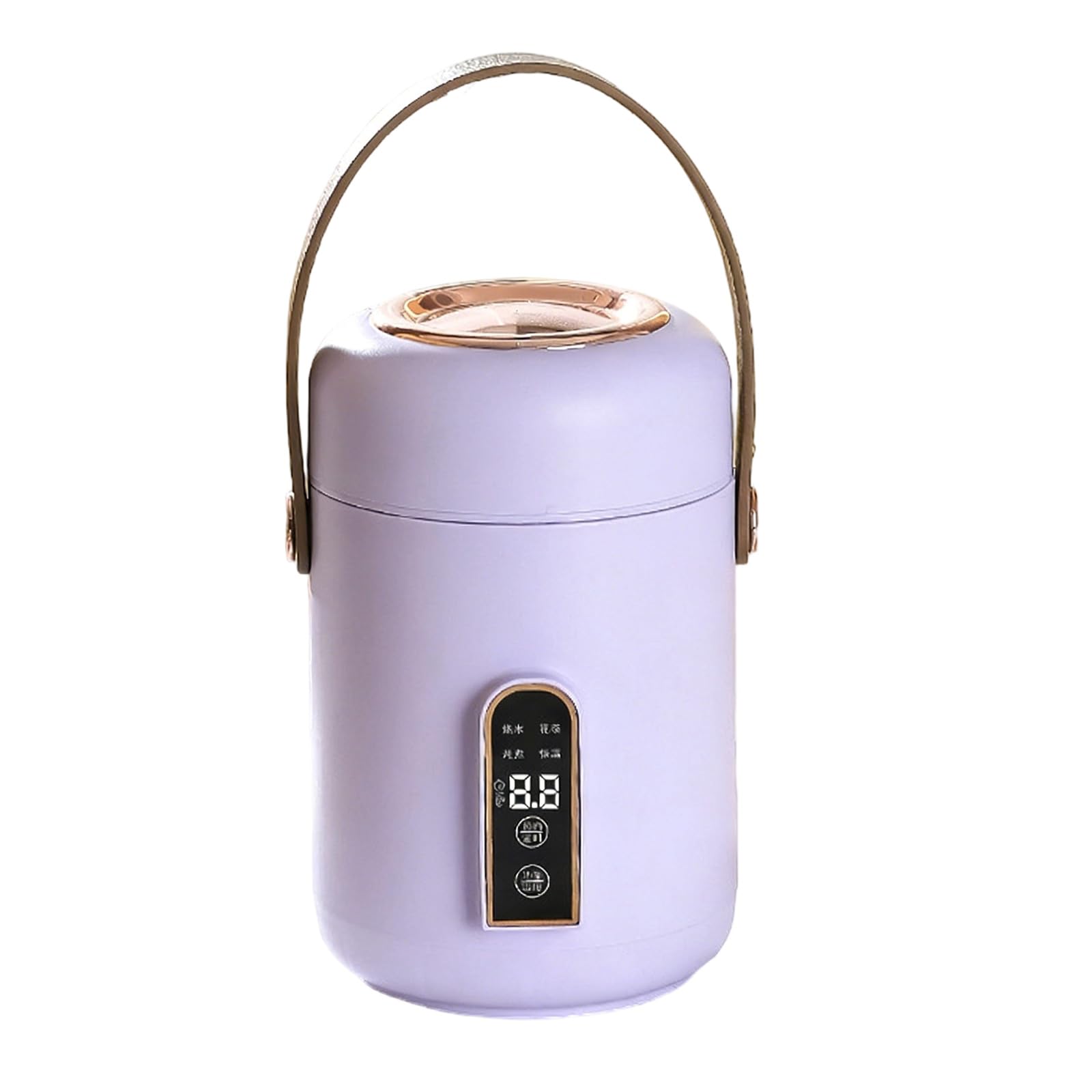 Kalttoy Multifunction Electric Stew Pot Portable Soup Bucket for Cooking Porridge Keep Warm Efficient Rice Cooker