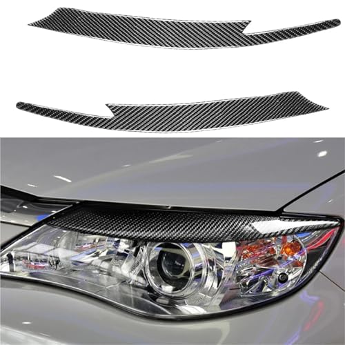Paupières de phares carbone Subaru Impreza 2008-2011 pour masquer les micro-rayures