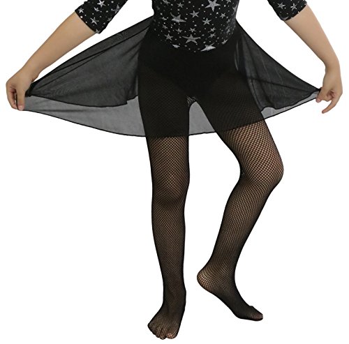 ToBeInStyle Girl’s Classic Fine Weave Fishnet Nylon Pantyhose Tights3