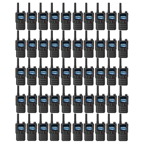 Image of Lifetime Free Rapid GPS Unlimited Range Global Walkie Talkies - Long Range Two Way Radio, IP65 Waterproof, AI Noise Cancellation for Nationwide Outdoor, Logistics, Road Trips & Family (50-Pack)