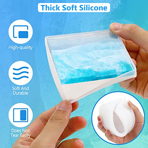 Kisrel CRM001 18 Pieces Resin Coaster Molds thumb #2
