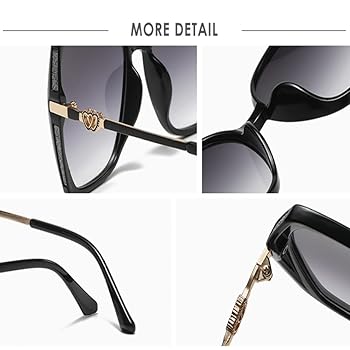 Amazon.com: WYUYIWH Fashion Square Sunglasses Women Trendy