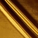 J. Allen Fabrics Glam Upholstery Velvet Sheen, Citronella Gold Yard