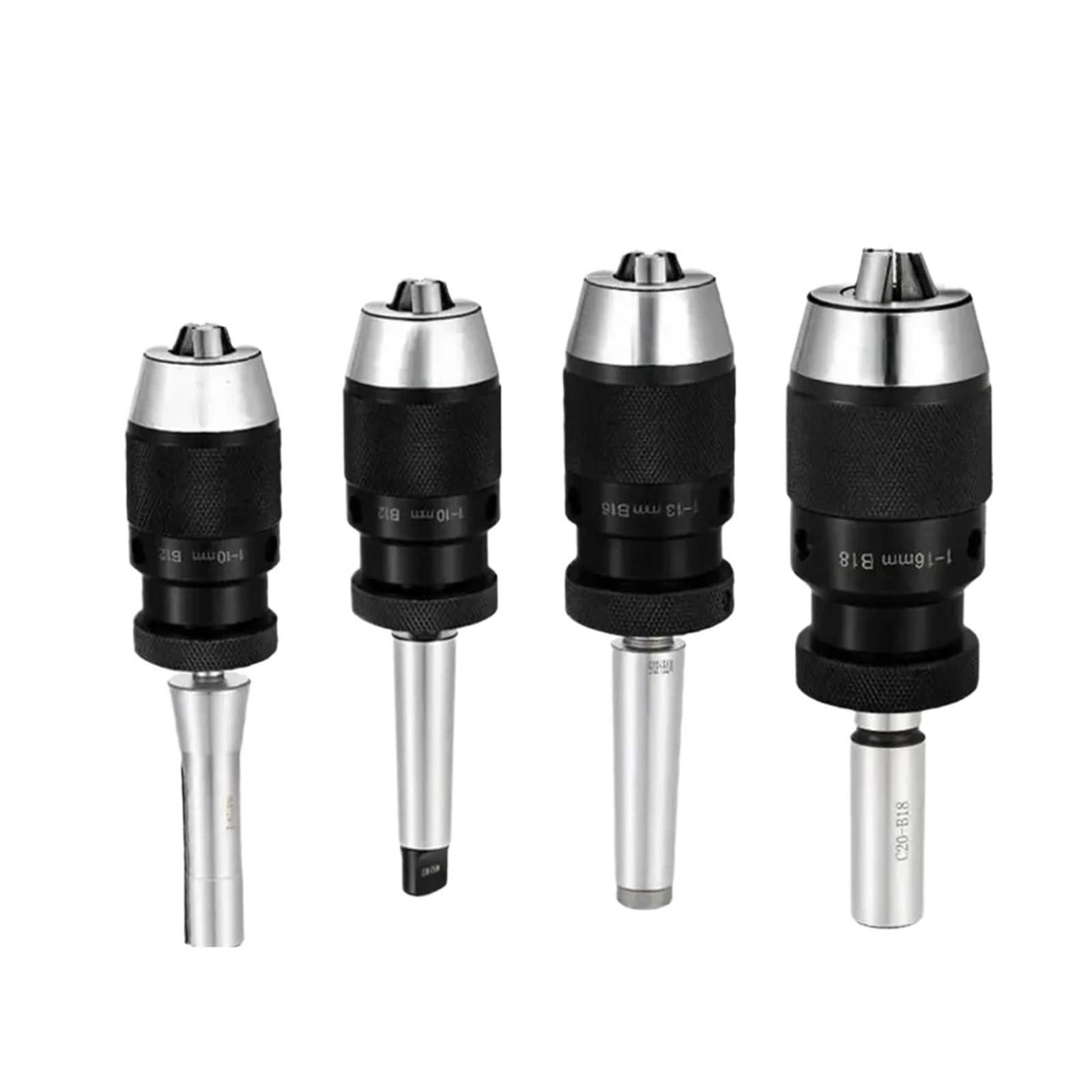 MT1 MT2 MT3 MT4 MT5 R8 C10 C12 C16 C20 B10 B12 B16 B18 B22 Uchwyt wiertarski Tokarka CNC Maszyna samozaciskowa(MTA3-B12(1-10mm))