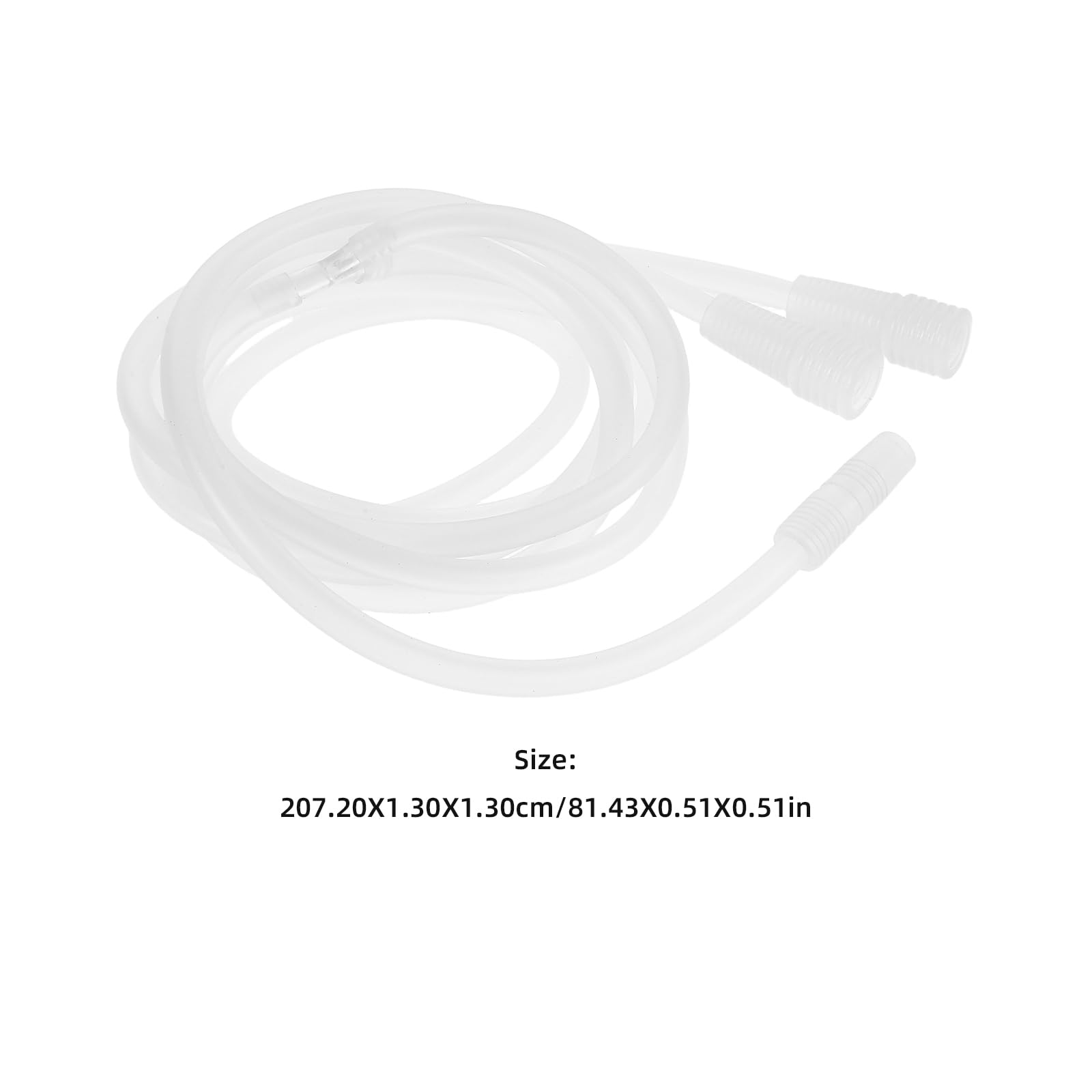 Happyyami Tuyau Flexible en Processus de Vide en Plastique Léger Système de Connexion Précis pour Appareils de Beauté Adapté aux Outils de Ventouses et Soins Visage
