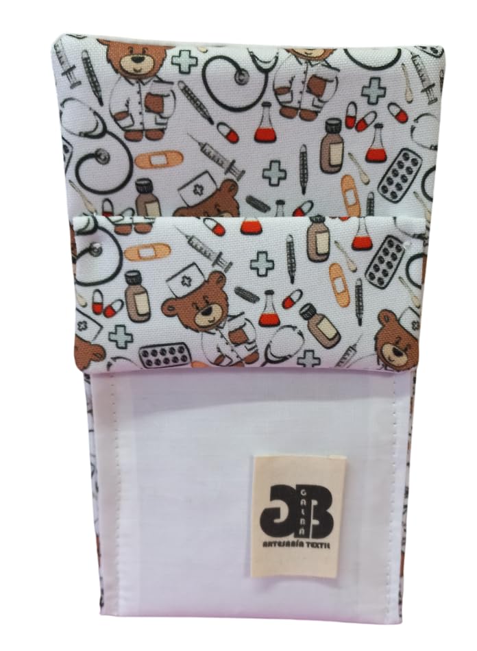 Salvabolsillo para Pijama Sanitario | Protector de Bolsillo para Enfermeras y TCAE | Evita Caída de Bolígrafos y Manchas | Accesorio Profesional Uniforme Hospital | Galba®