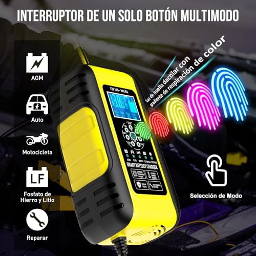 Cargador de baterías 12 y 24 voltios 14 Imagen adicional