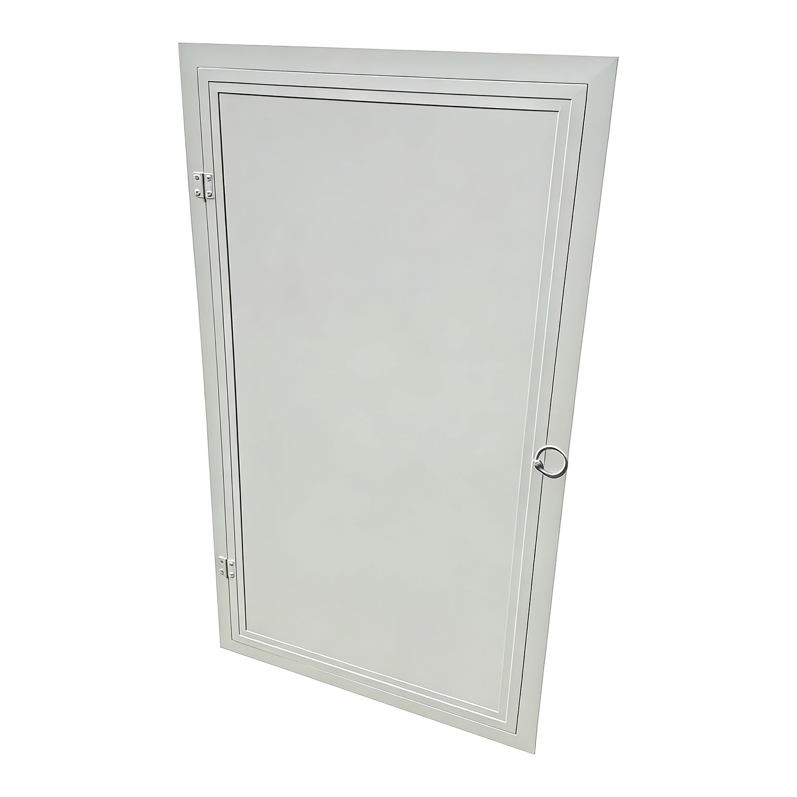 Lonmrrton One Color Metal Access Door With Pull-Ring Switch | Plumbing Access Panel For Drywall, Ceiling, Wiring And Cables | White Inspection Hole Cover Plate | Service Revision Hatch(20X32in/51X81cm)