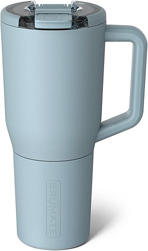Miniatura 34 de BrüMate Müv – Taza térmica para café, 100% a prueba de fugas, con asa y tapa, de acero inoxidable y doble capa para viajes, de 25 onzas, color lila