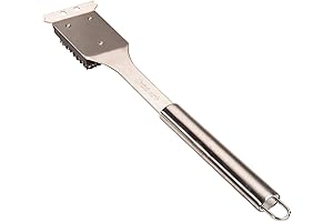 Grill Maintenance Master: Grillville BBQ Grill Cleaning Brush and Scraper