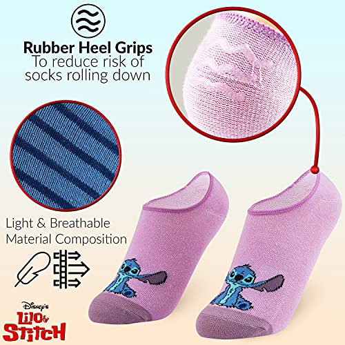 Disney Invisible Socks Girls No Show Minnie Mouse Kids 5 Pack Invisible Socks3