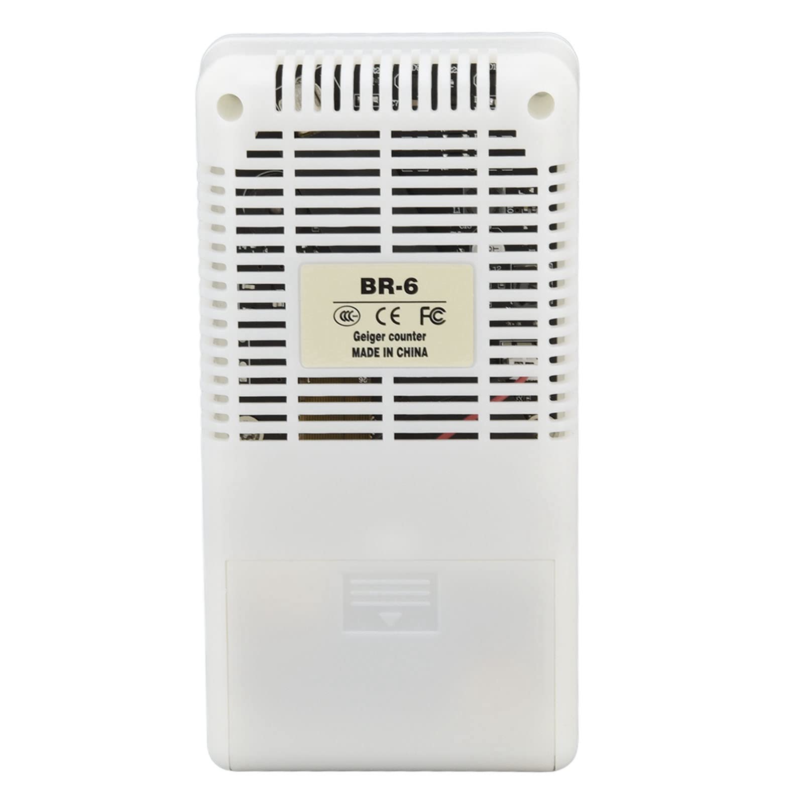 BR?6 Geiger Counter Easy, Radioactive Detector Battery Powered for Electromagnetic Radiation, Handheld Geiger Counter Nuclear Radiation Detector Reading Multifunctional