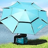 Las sombrillas para exteriores con una longitud de arco de 2,0 m/2,2 m/2,4 m son muy adecuadas para uso en exteriores en playas, campamentos, pesca, piscinas, parques, jardines, patios, picnics, etc.