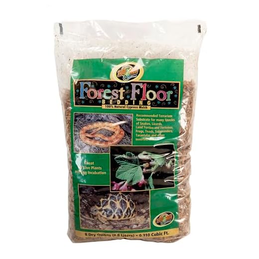 BunnyNature Bedding Linum 35 l 3 Zoo Med CM-8E Forest Floor, 8.8 L, Zypressen Mulch Bodengrund für Terrarien