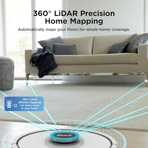 Image of Shark AI Ultra Robot Vacuum, Black /Silver, AV2511AE