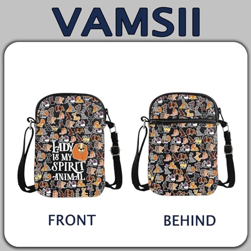 Lady Tramp Crossbody Bag Dog Lady Fans Gift Lady Is My Spirit Animal Gift3