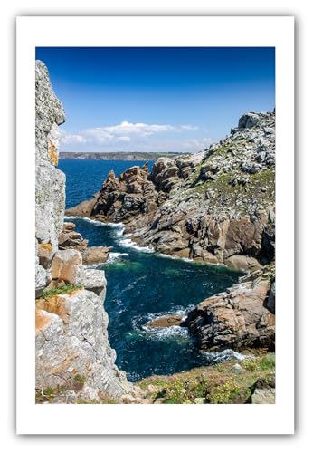Poster Baie des Trépassés - Bretagne (France). Affiches Formats 30x40 cm, 40x60 cm ou 50x70 cm. Impression sur Papier Photo. Décoration murale. Paysage....