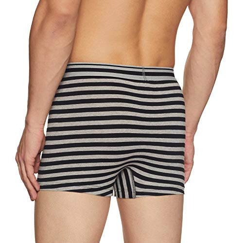 Image of Levi's 006 Classic Trunk for Men | Cotton Stretch Fabric | Striped Men's Underwear | Anti-Roll Waistband | Mid-Length Fit | Extra Supportive Gusset | No Ride-Up Leg | Durable | Tagless | Pack of 1