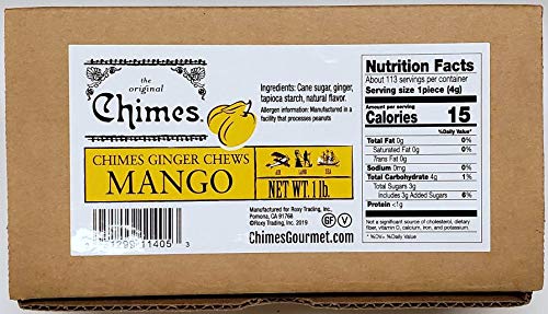 Photo 1 of ** SEE NOTES**Chimes Mango Ginger Chews, 16 Ounce (Pack of 1)