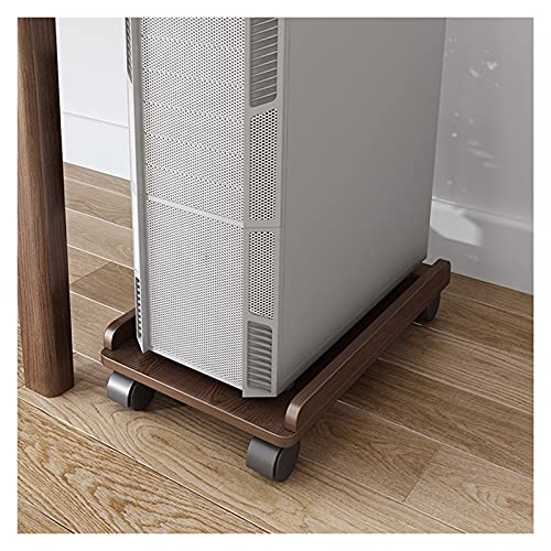Soporte para CPU TOMYEUS con ruedas universales y orificios de ventilación, soporte resistente y fácil de mover miniatura 5