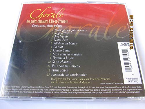 Sacres, Chants Profanes